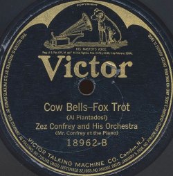 1922 Cow Bells (Al Piantadosi), Zez Confrey, Victor 18962-B-f8-hx50