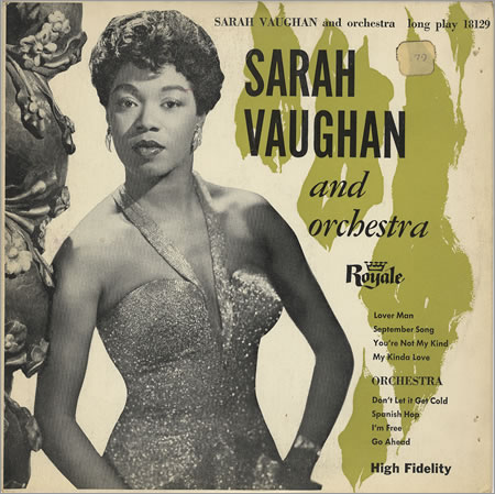 Sarah Vaughan And Orchestra 1955 Songbook